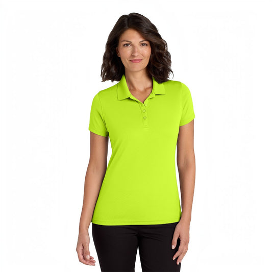 Port Authority® Women's Dry Zone® UV Micro-Mesh Polo - Safety Yellow