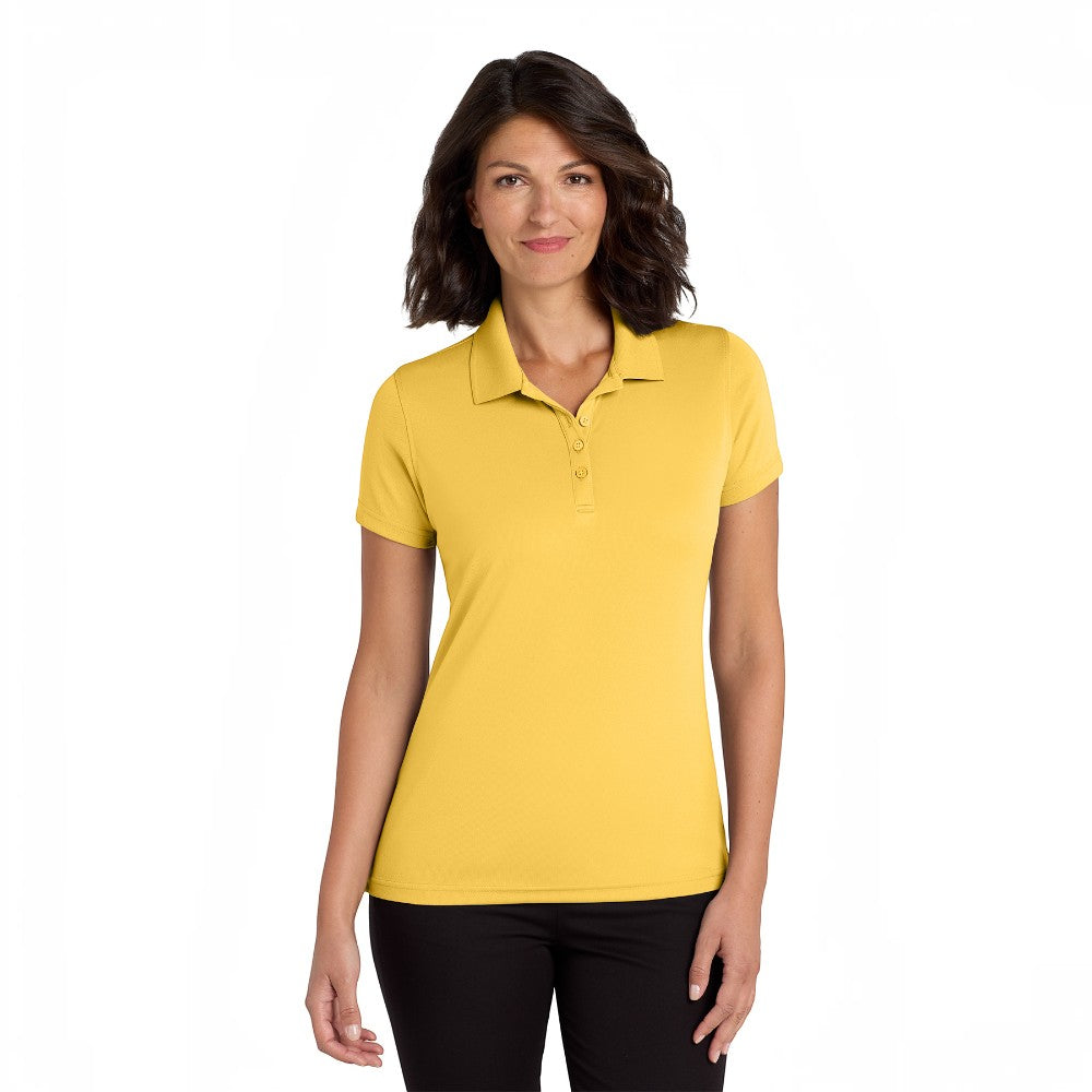 Port Authority® Women's Dry Zone® UV Micro-Mesh Polo - Sunburst Yellow