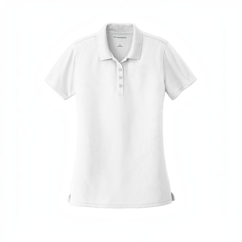 Port Authority® Women's Dry Zone® UV Micro-Mesh Polo - White