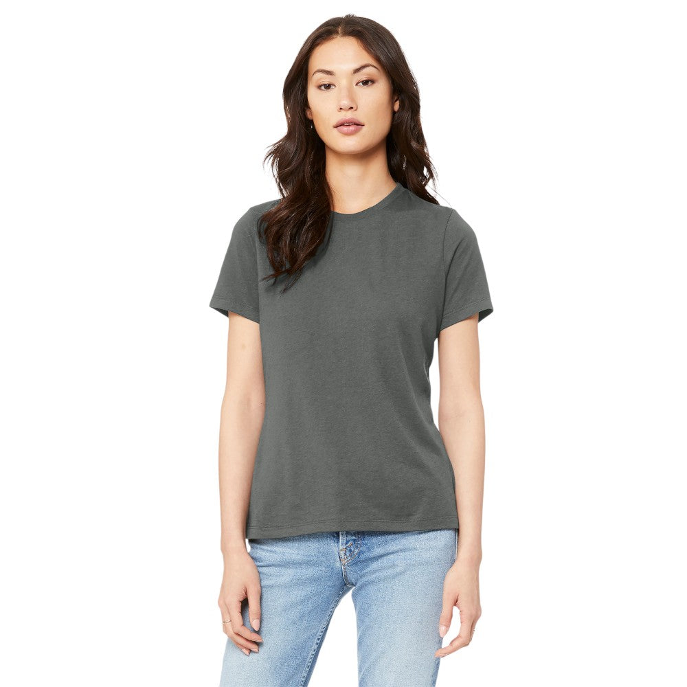BELLA+CANVAS® Women’s Relaxed Jersey Short Sleeve Tee - Asphalt