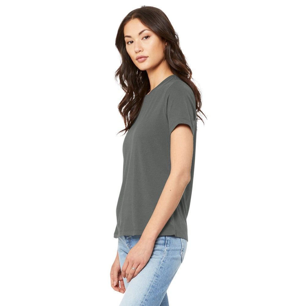 BELLA+CANVAS® Women’s Relaxed Jersey Short Sleeve Tee - Asphalt