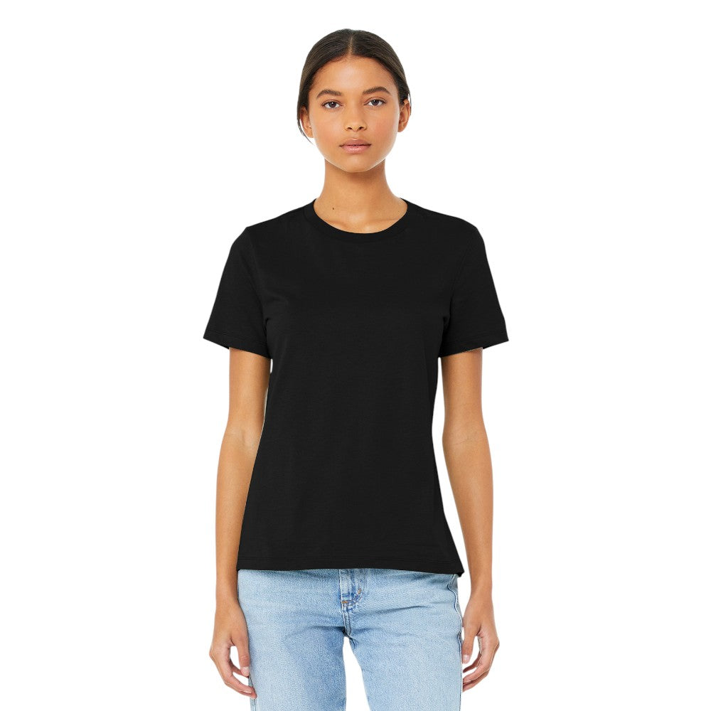 BELLA+CANVAS® Women’s Relaxed Jersey Short Sleeve Tee - Black