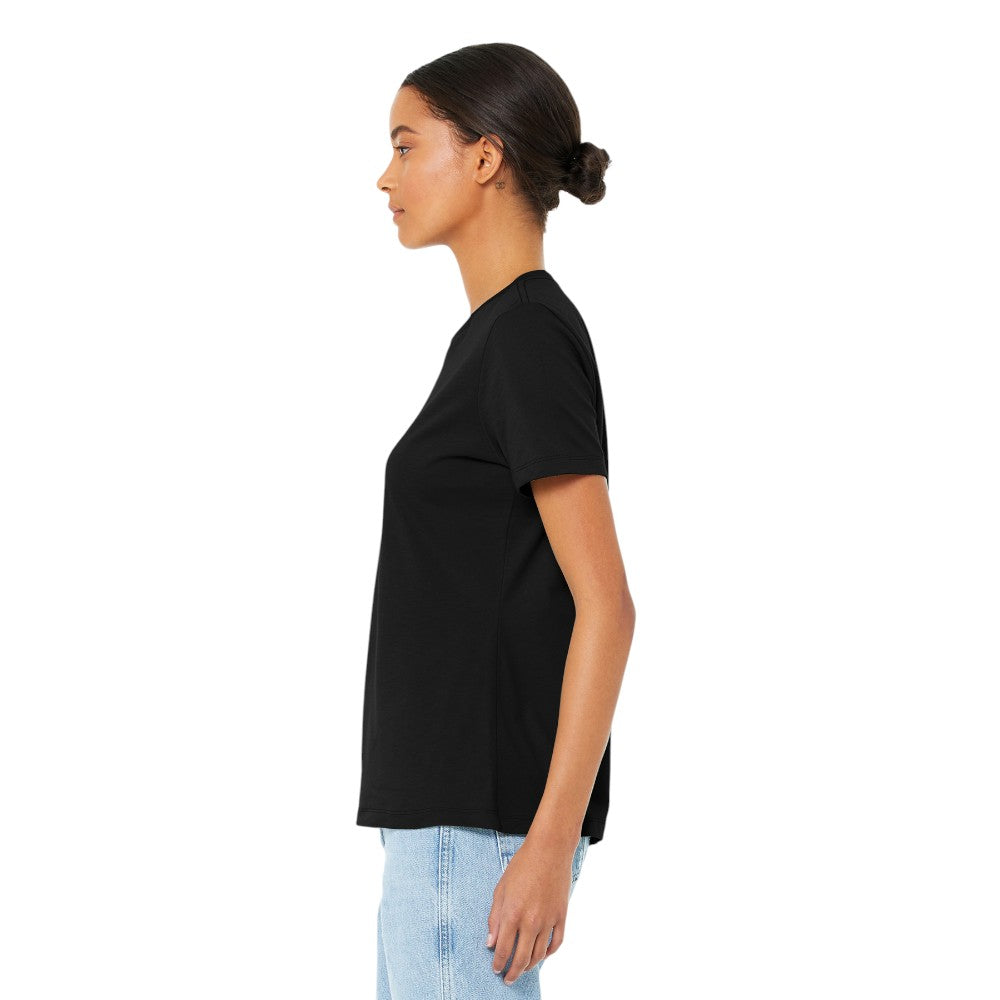 BELLA+CANVAS® Women’s Relaxed Jersey Short Sleeve Tee - Black