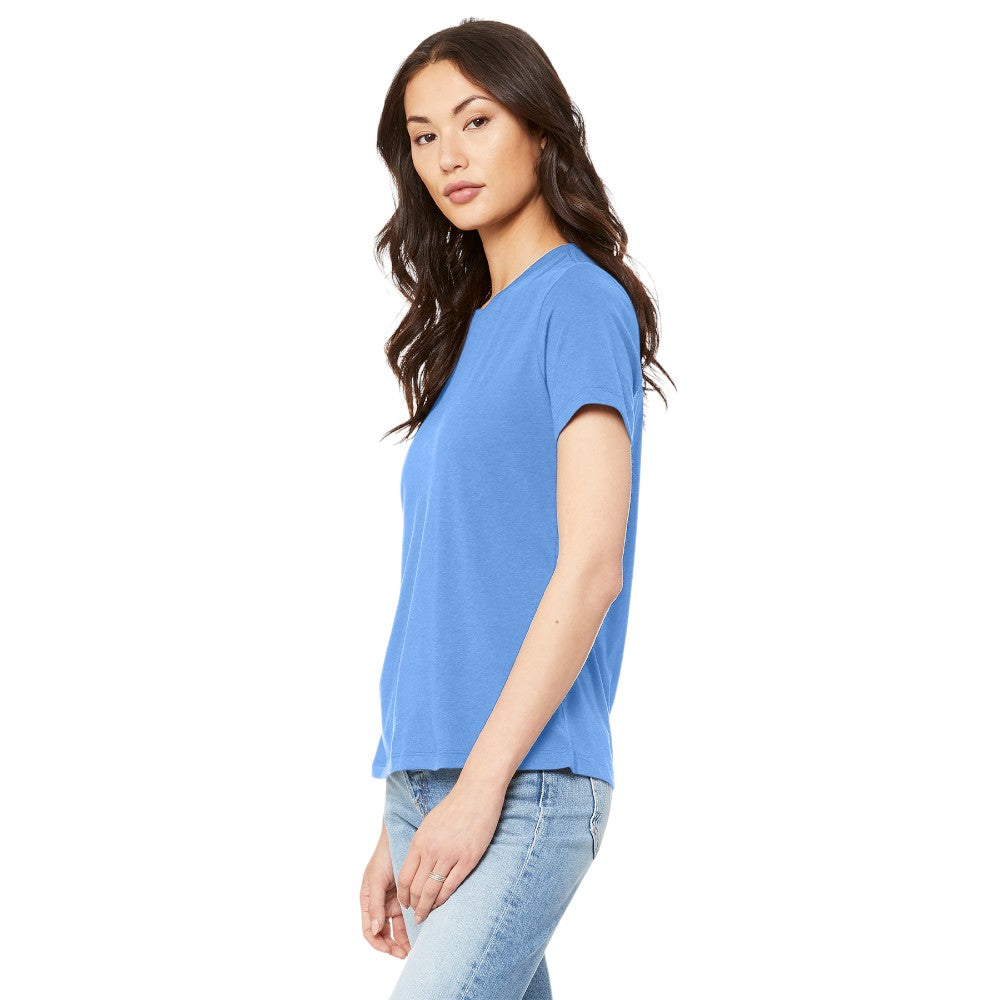 BELLA+CANVAS® Women’s Relaxed Jersey Short Sleeve Tee - Carolina Blue