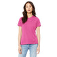 BELLA+CANVAS® Women’s Relaxed Jersey Short Sleeve Tee - Charity Pink