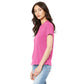 BELLA+CANVAS® Women’s Relaxed Jersey Short Sleeve Tee - Charity Pink