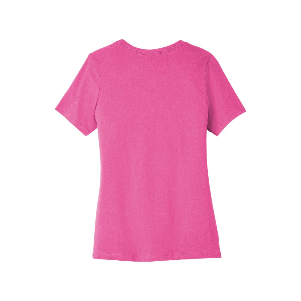 BELLA+CANVAS® Women’s Relaxed Jersey Short Sleeve Tee - Charity Pink
