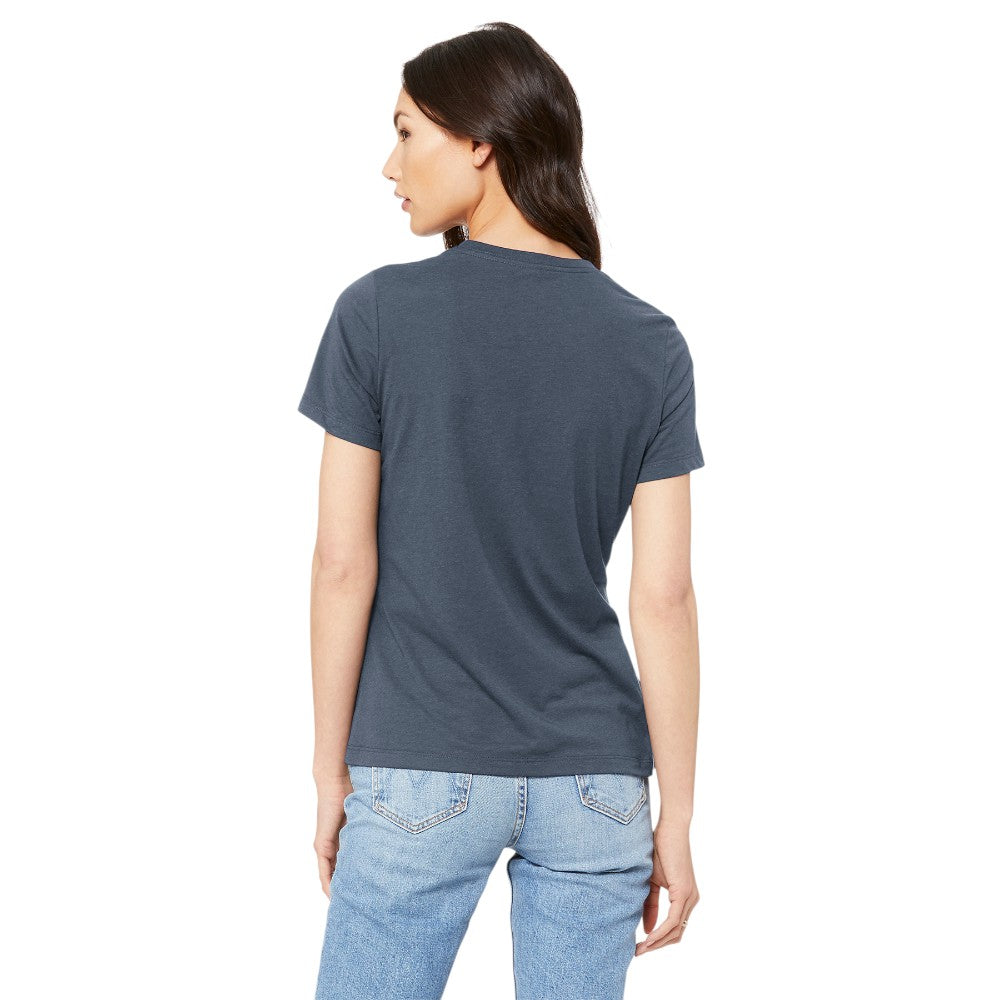 BELLA+CANVAS® Women’s Relaxed Jersey Short Sleeve Tee - Dark Grey