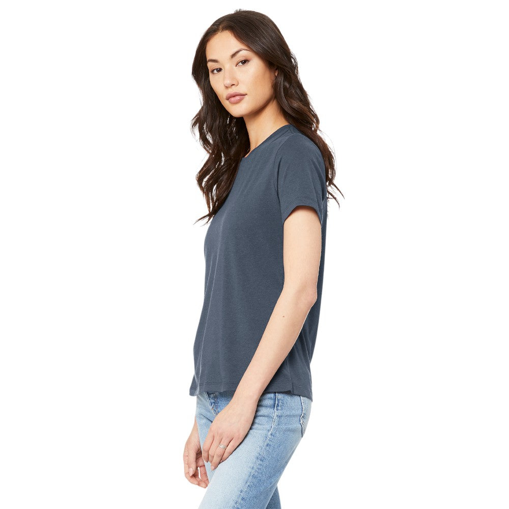 BELLA+CANVAS® Women’s Relaxed Jersey Short Sleeve Tee - Dark Grey