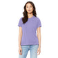 BELLA+CANVAS® Women’s Relaxed Jersey Short Sleeve Tee - Dark Lavender