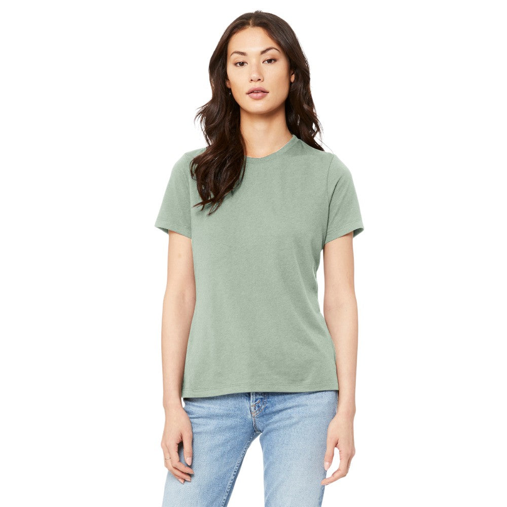 BELLA+CANVAS® Women’s Relaxed Jersey Short Sleeve Tee - Dusty Blue