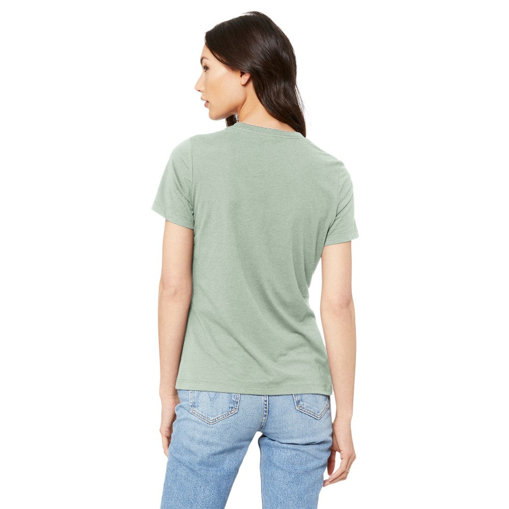 BELLA+CANVAS® Women’s Relaxed Jersey Short Sleeve Tee - Dusty Blue