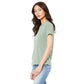 BELLA+CANVAS® Women’s Relaxed Jersey Short Sleeve Tee - Dusty Blue