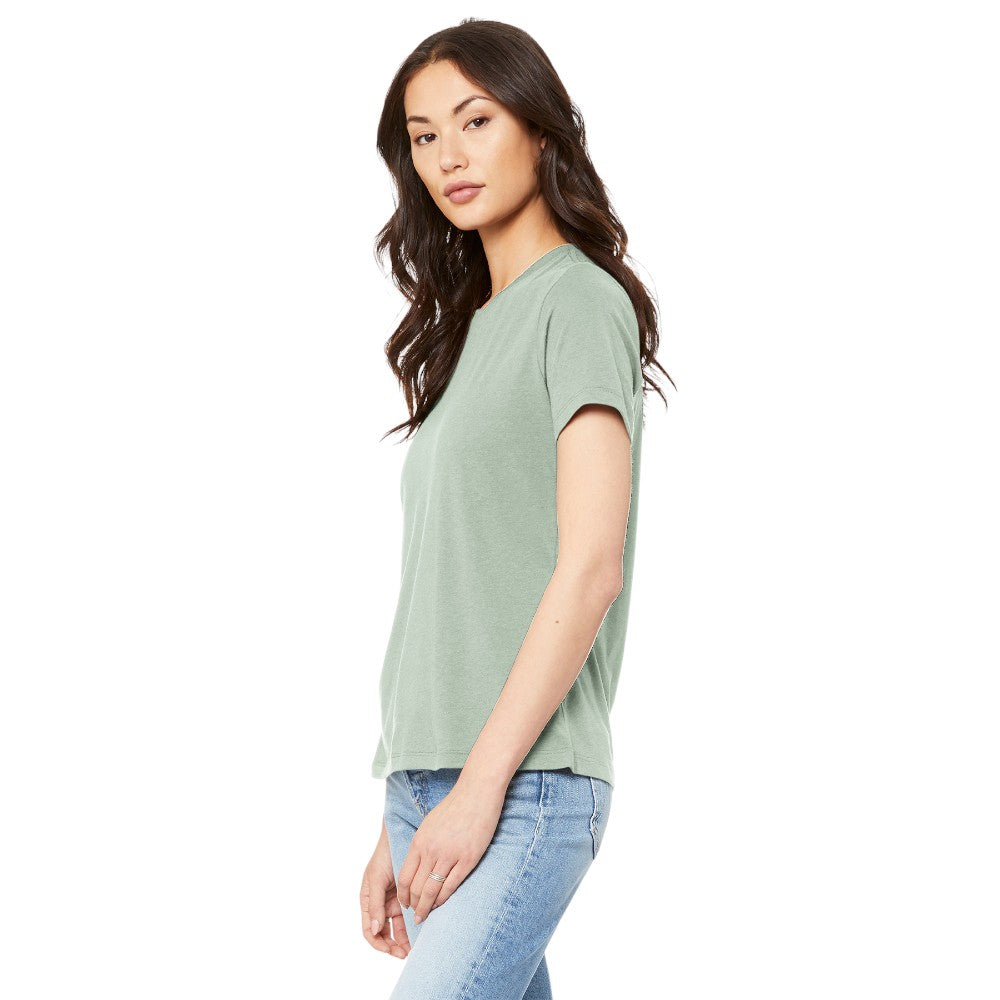BELLA+CANVAS® Women’s Relaxed Jersey Short Sleeve Tee - Dusty Blue