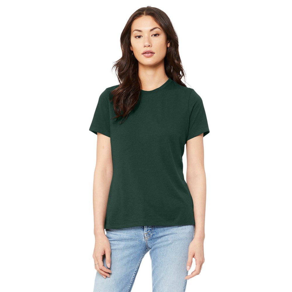 BELLA+CANVAS® Women’s Relaxed Jersey Short Sleeve Tee - Forest