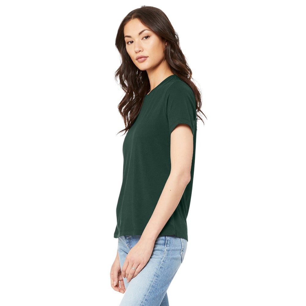 BELLA+CANVAS® Women’s Relaxed Jersey Short Sleeve Tee - Forest