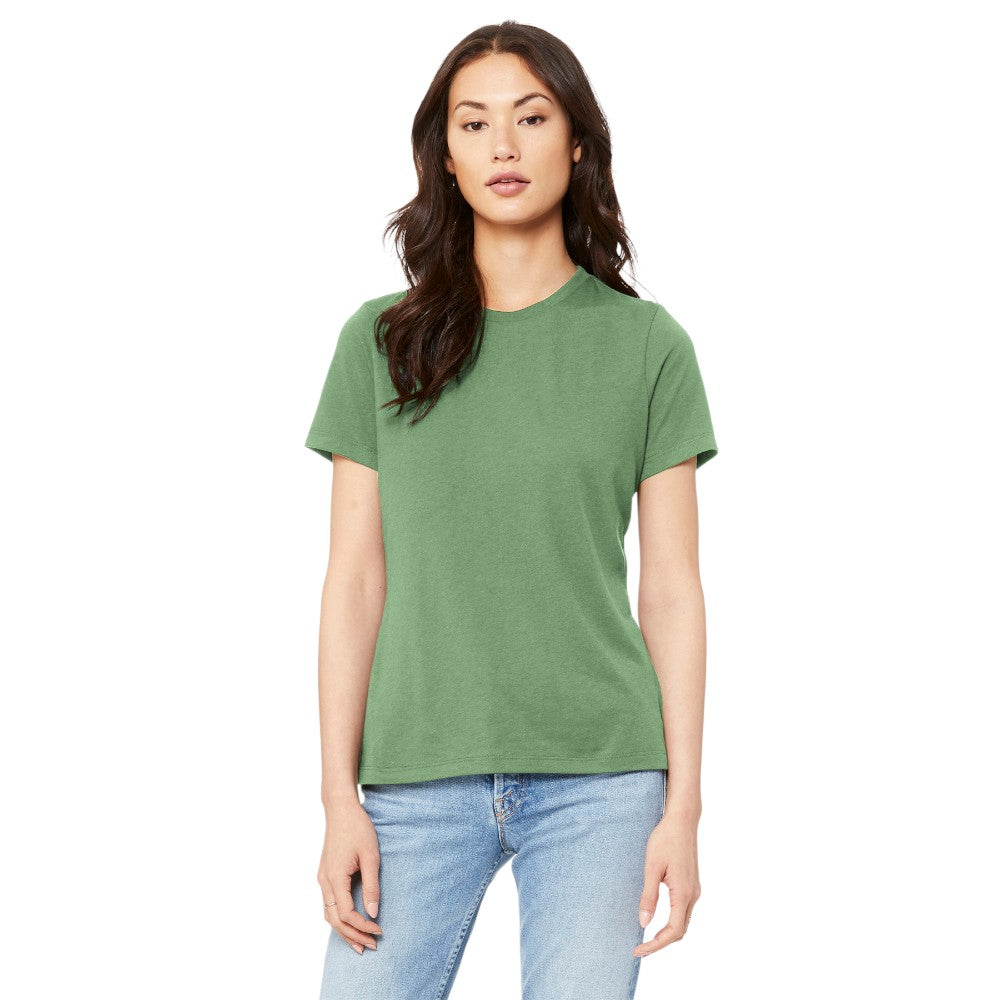 BELLA+CANVAS® Women’s Relaxed Jersey Short Sleeve Tee - Leaf