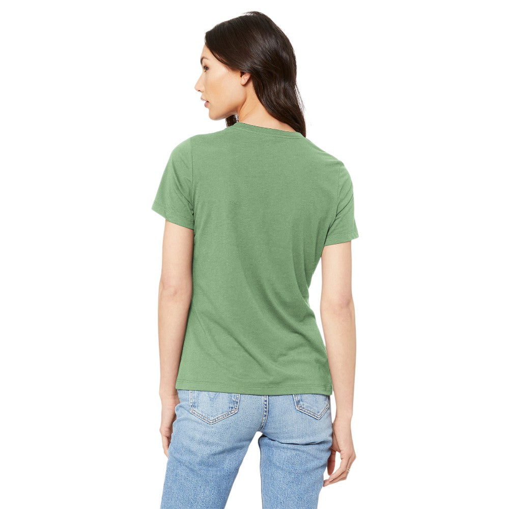 BELLA+CANVAS® Women’s Relaxed Jersey Short Sleeve Tee - Leaf