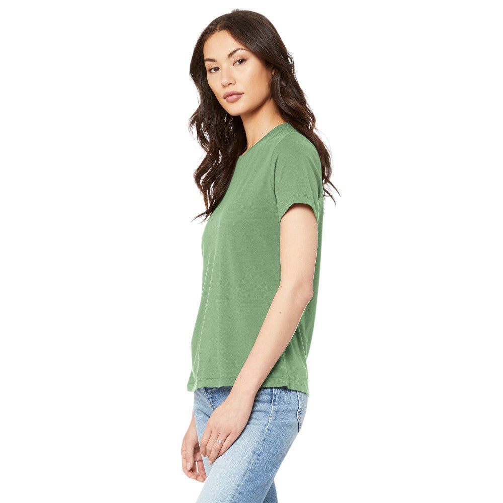 BELLA+CANVAS® Women’s Relaxed Jersey Short Sleeve Tee - Leaf