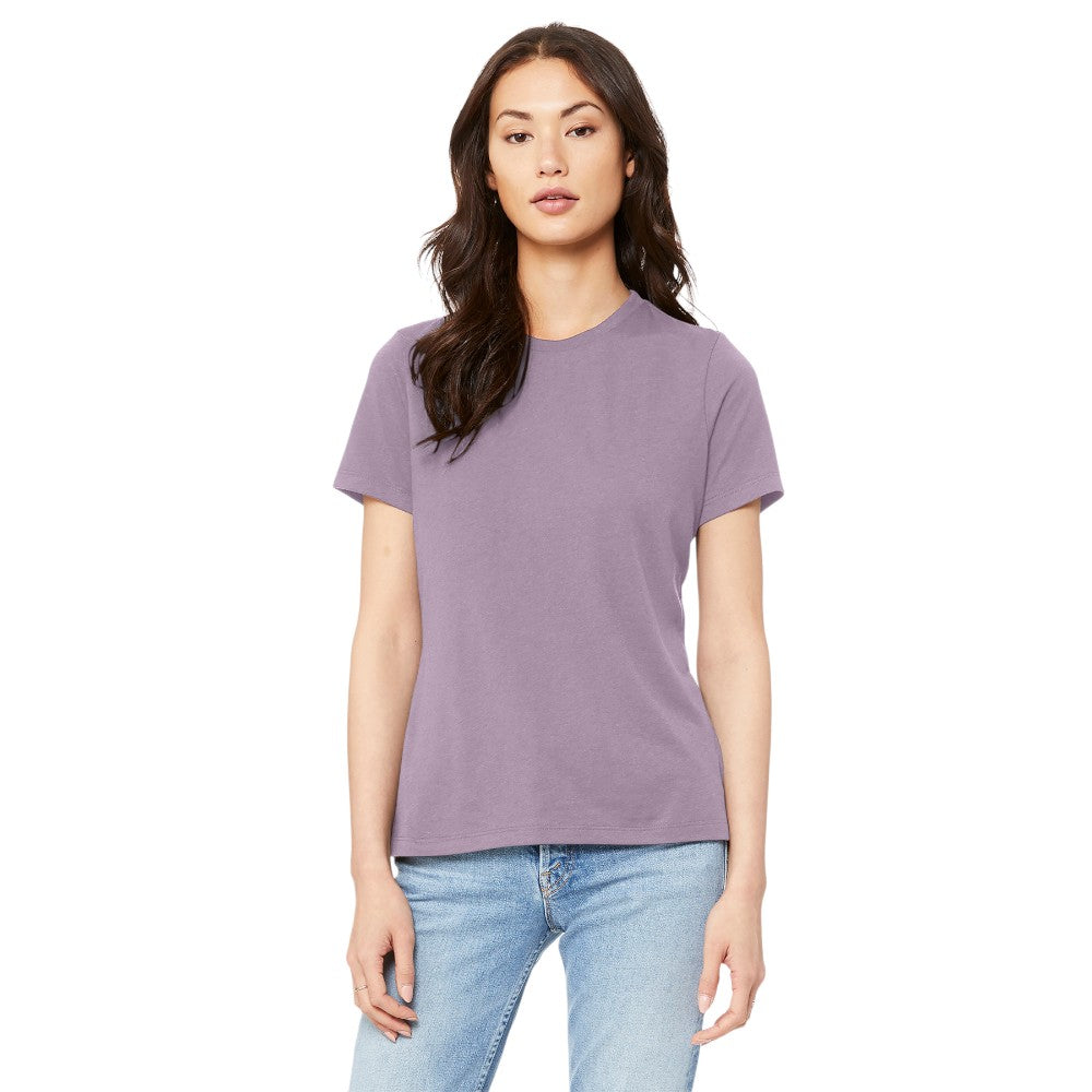 BELLA+CANVAS® Women’s Relaxed Jersey Short Sleeve Tee - Light Violet