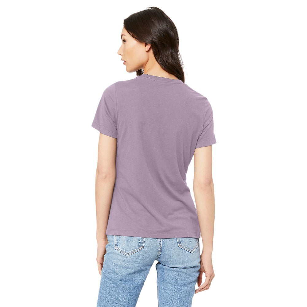 BELLA+CANVAS® Women’s Relaxed Jersey Short Sleeve Tee - Light Violet
