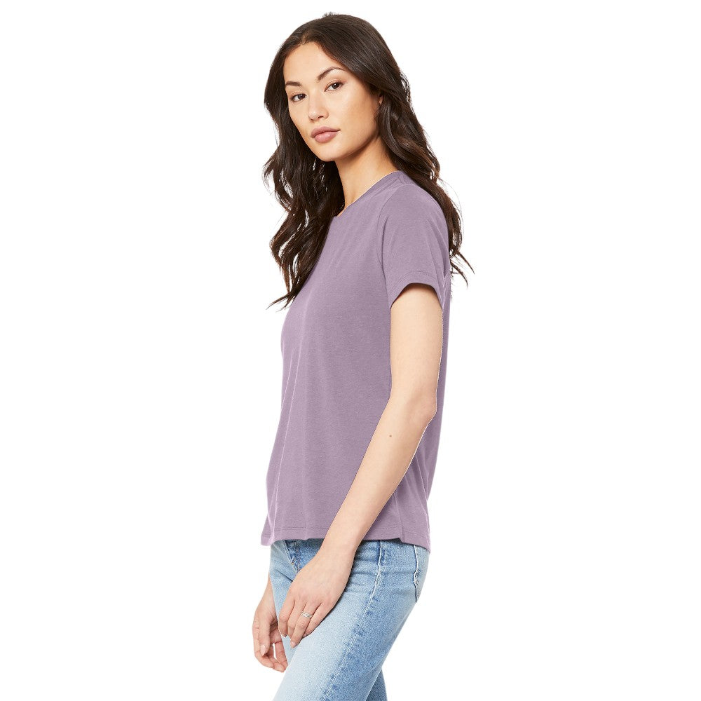 BELLA+CANVAS® Women’s Relaxed Jersey Short Sleeve Tee - Light Violet