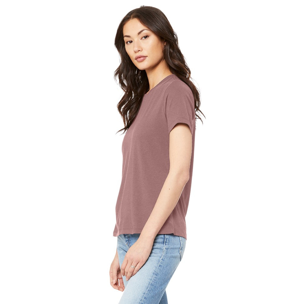 BELLA+CANVAS® Women’s Relaxed Jersey Short Sleeve Tee - Mauve