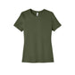 BELLA+CANVAS® Women’s Relaxed Jersey Short Sleeve Tee - Military Green
