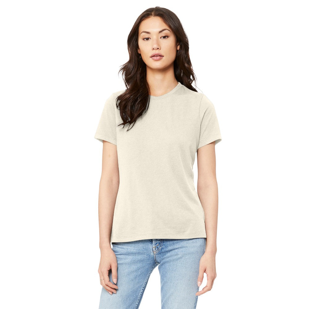 BELLA+CANVAS® Women’s Relaxed Jersey Short Sleeve Tee - Natural