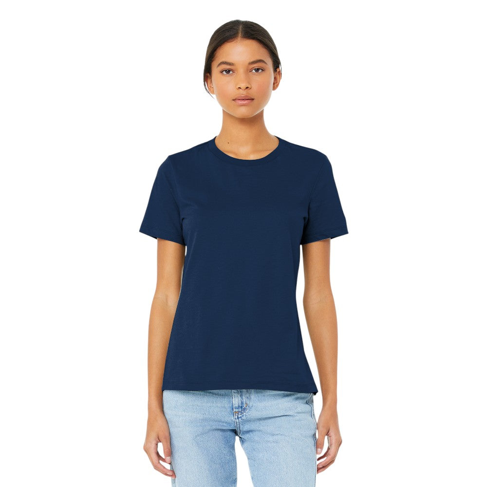 BELLA+CANVAS® Women’s Relaxed Jersey Short Sleeve Tee - Navy