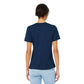 BELLA+CANVAS® Women’s Relaxed Jersey Short Sleeve Tee - Navy