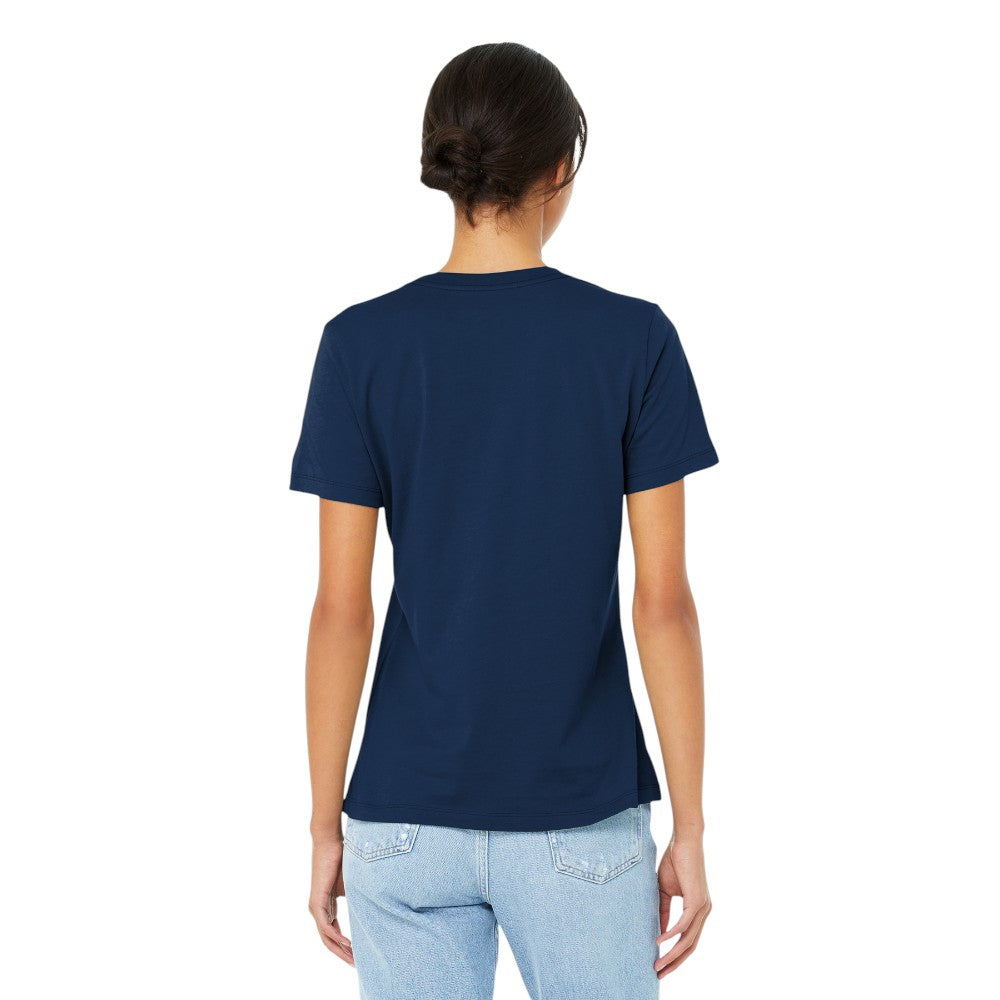 BELLA+CANVAS® Women’s Relaxed Jersey Short Sleeve Tee - Navy