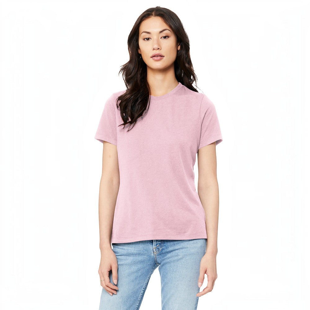 BELLA+CANVAS® Women’s Relaxed Jersey Short Sleeve Tee - Pink