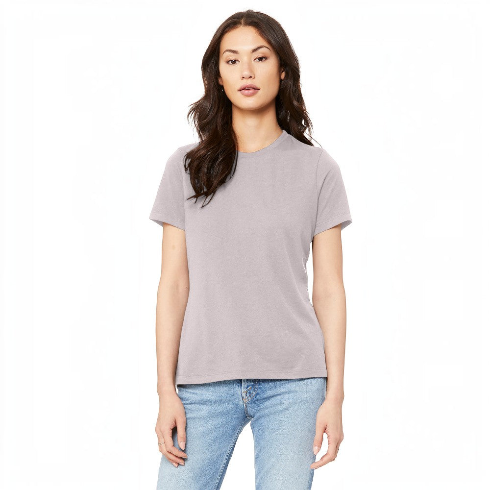 BELLA+CANVAS® Women’s Relaxed Jersey Short Sleeve Tee - Pink Gravel