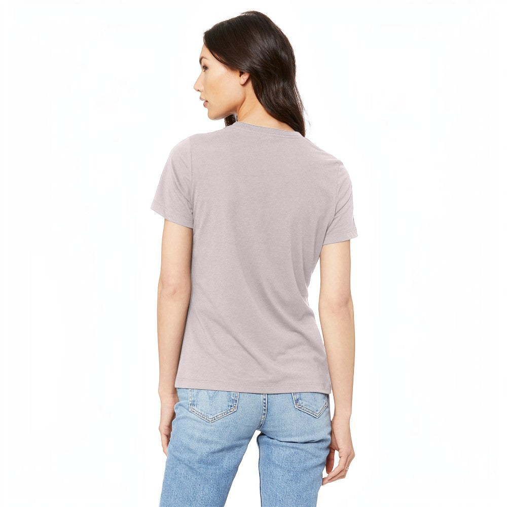 BELLA+CANVAS® Women’s Relaxed Jersey Short Sleeve Tee - Pink Gravel