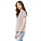 BELLA+CANVAS® Women’s Relaxed Jersey Short Sleeve Tee - Pink Gravel