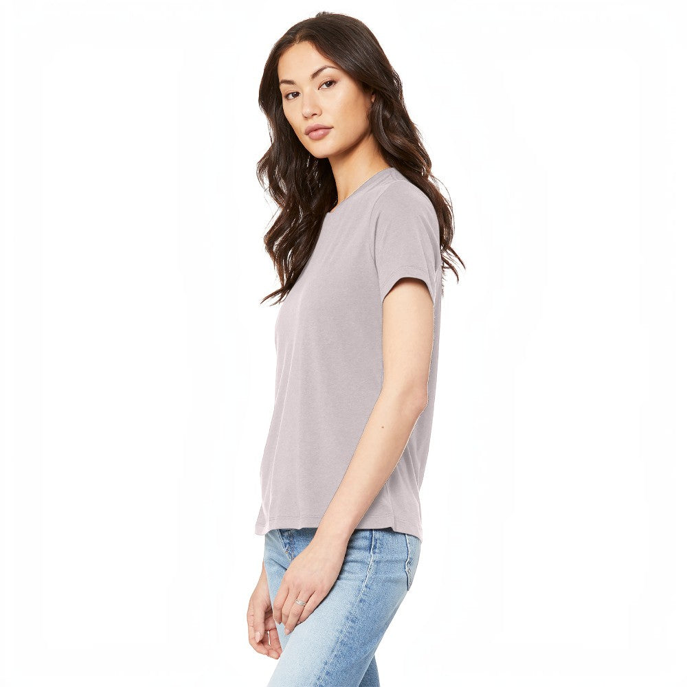 BELLA+CANVAS® Women’s Relaxed Jersey Short Sleeve Tee - Pink Gravel
