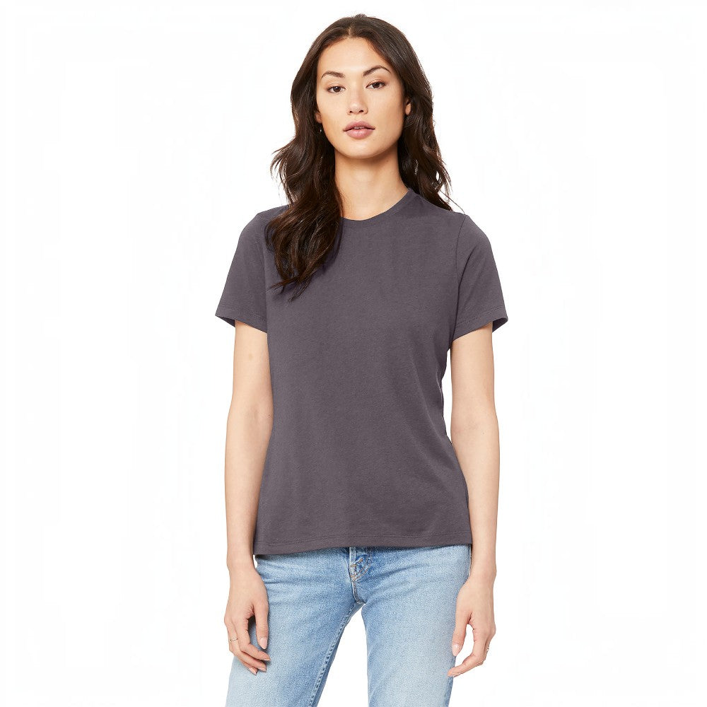 BELLA+CANVAS® Women’s Relaxed Jersey Short Sleeve Tee - Purple Storm