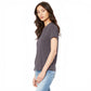 BELLA+CANVAS® Women’s Relaxed Jersey Short Sleeve Tee - Purple Storm
