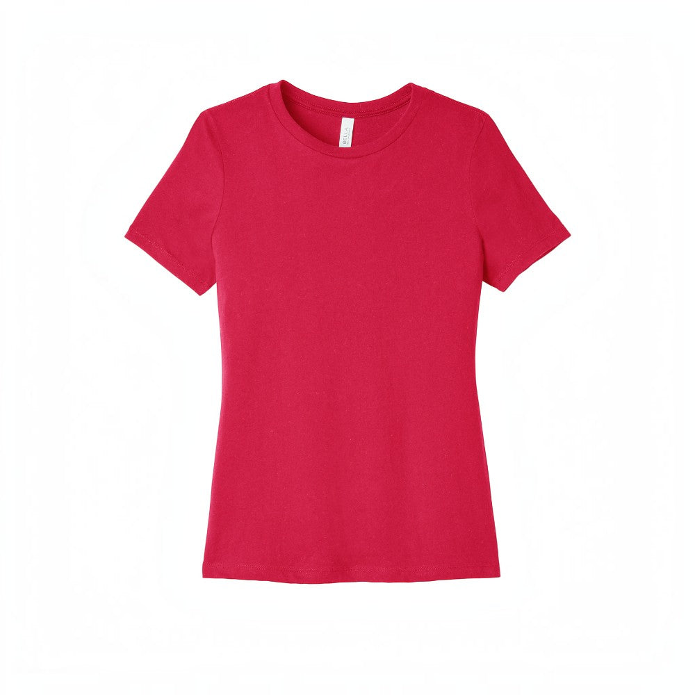 BELLA+CANVAS® Women’s Relaxed Jersey Short Sleeve Tee - Red