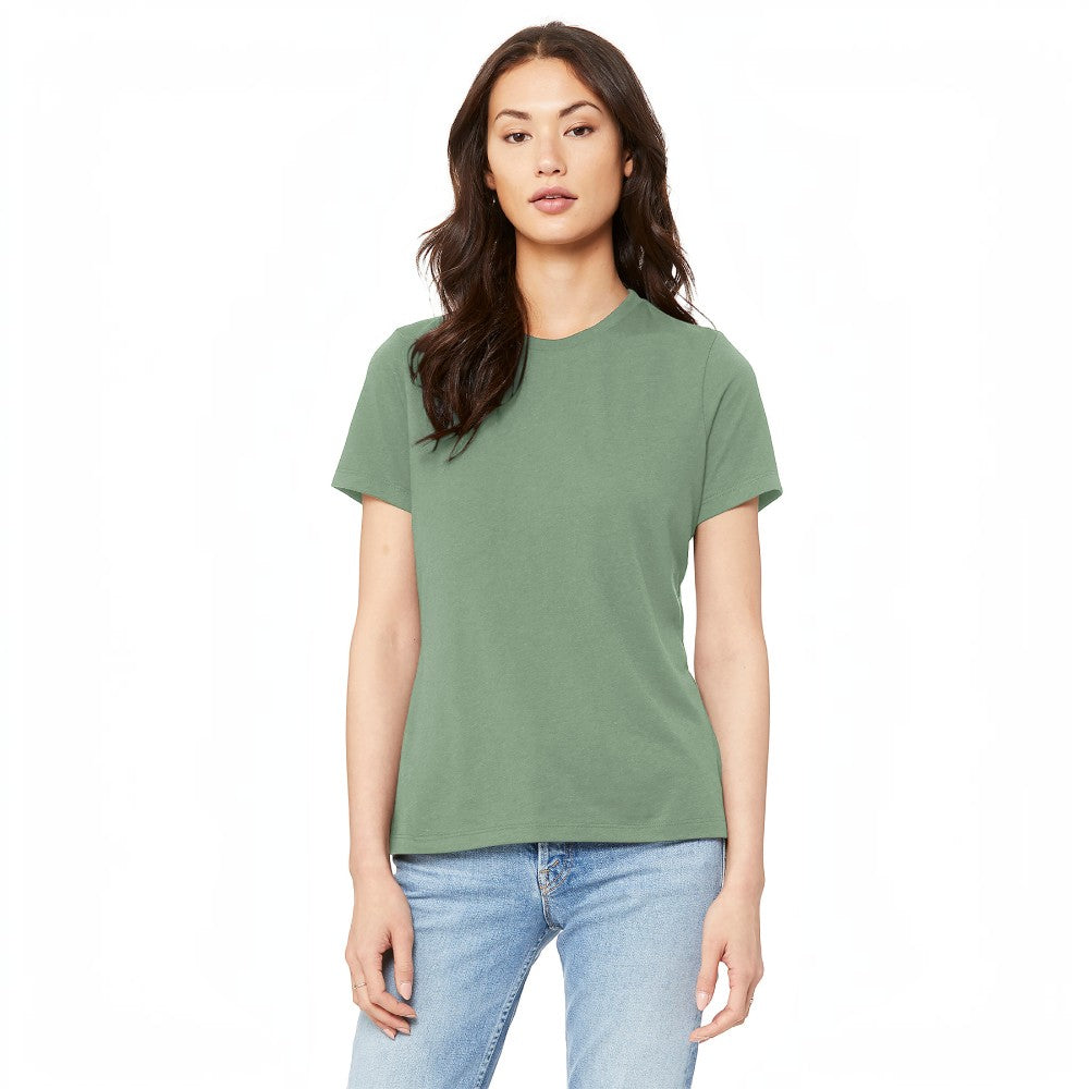 BELLA+CANVAS® Women’s Relaxed Jersey Short Sleeve Tee - Sage