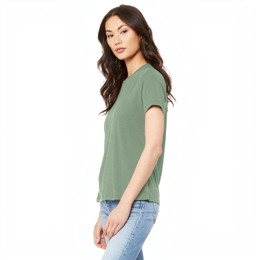 BELLA+CANVAS® Women’s Relaxed Jersey Short Sleeve Tee - Sage