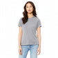 BELLA+CANVAS® Women’s Relaxed Jersey Short Sleeve Tee - Solid Athletic Grey
