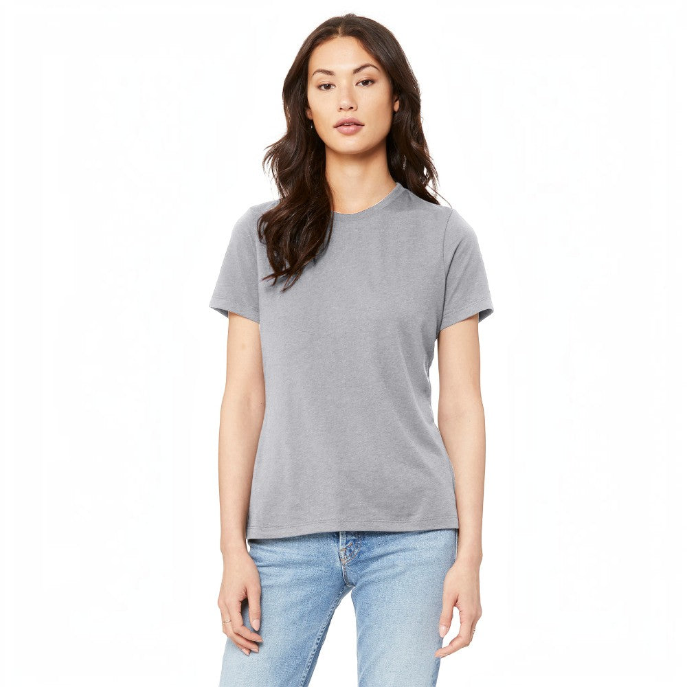 BELLA+CANVAS® Women’s Relaxed Jersey Short Sleeve Tee - Solid Athletic Grey