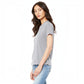 BELLA+CANVAS® Women’s Relaxed Jersey Short Sleeve Tee - Solid Athletic Grey