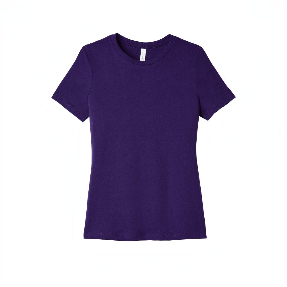 BELLA+CANVAS® Women’s Relaxed Jersey Short Sleeve Tee - Team Purple