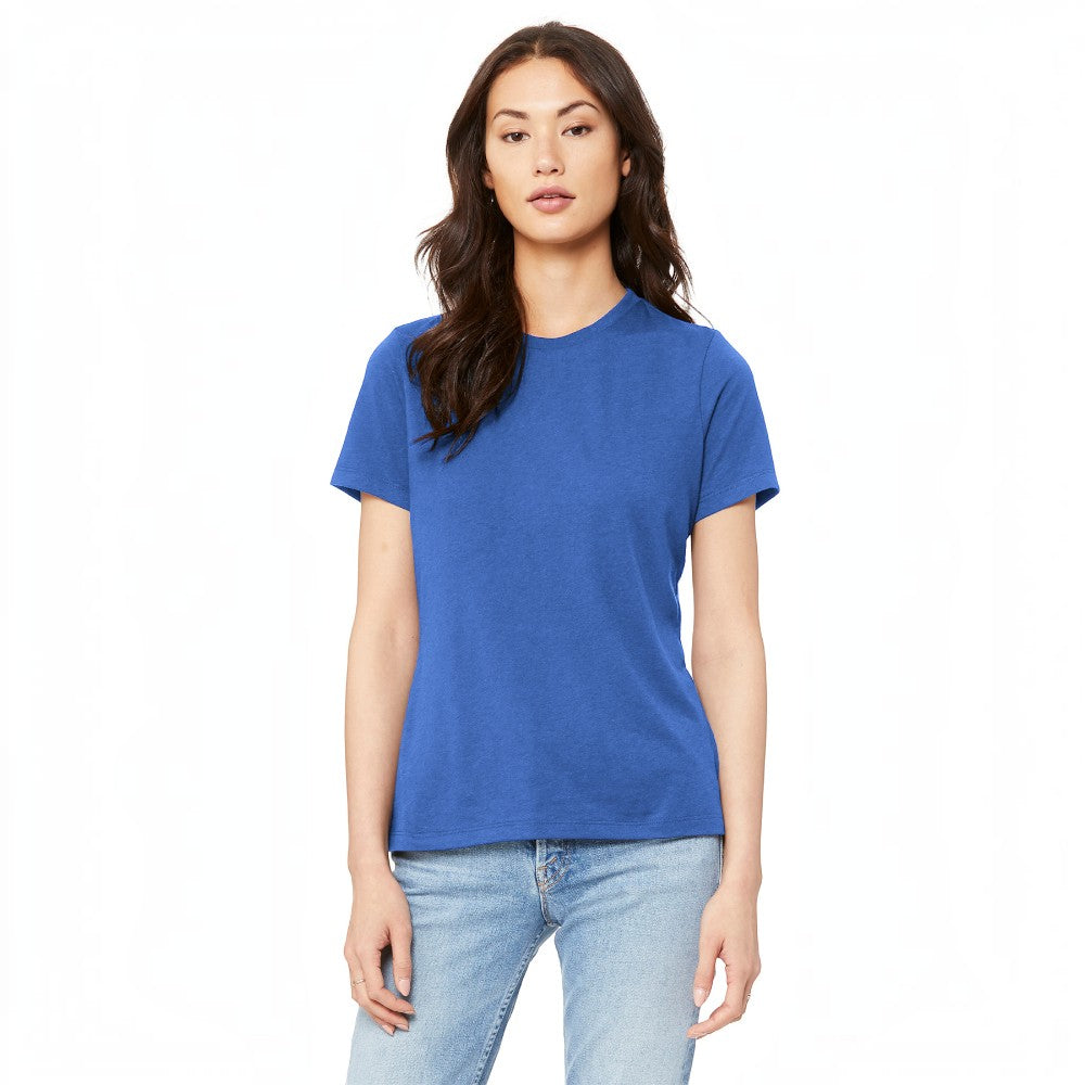 BELLA+CANVAS® Women’s Relaxed Jersey Short Sleeve Tee - True Royal