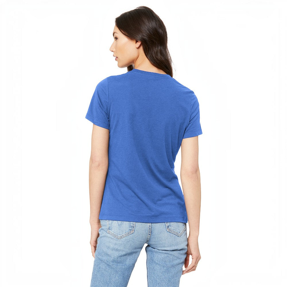 BELLA+CANVAS® Women’s Relaxed Jersey Short Sleeve Tee - True Royal