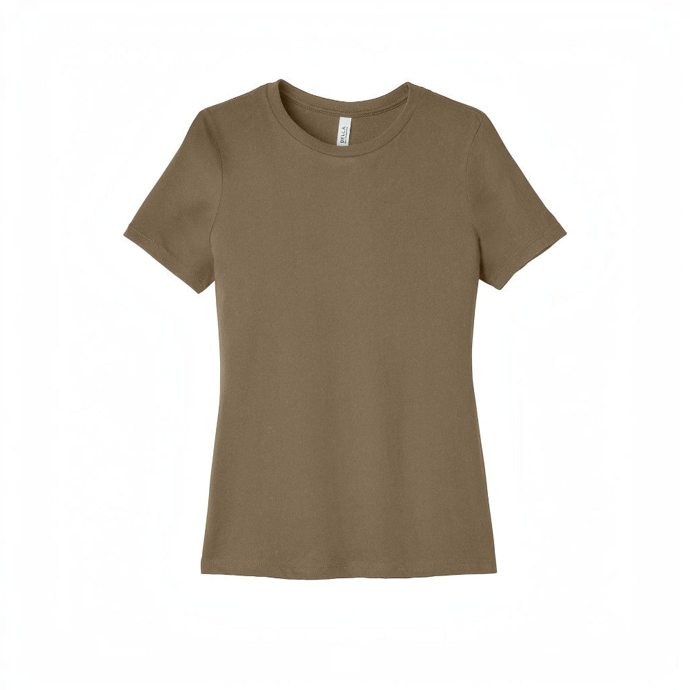 BELLA+CANVAS® Women’s Relaxed Jersey Short Sleeve Tee - Vintage Brown