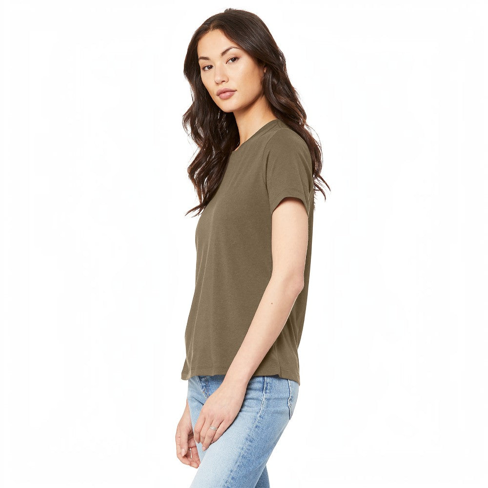 BELLA+CANVAS® Women’s Relaxed Jersey Short Sleeve Tee - Vintage Brown